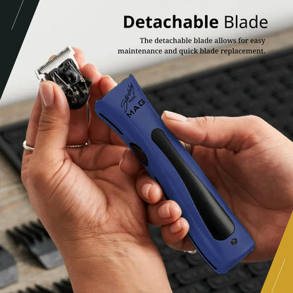 Wahl Professional Sterling Mag Cordless Trimmer, Lithium Ion, Quick-Detach Blade, 120 Minute Run Time, Includes Charging Stand