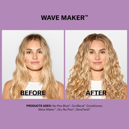 DevaCurl Wave Maker Lightweight Moisturizing Definer | Hydrates and Smooths Curls | Tames Frizz Up To 48 hours