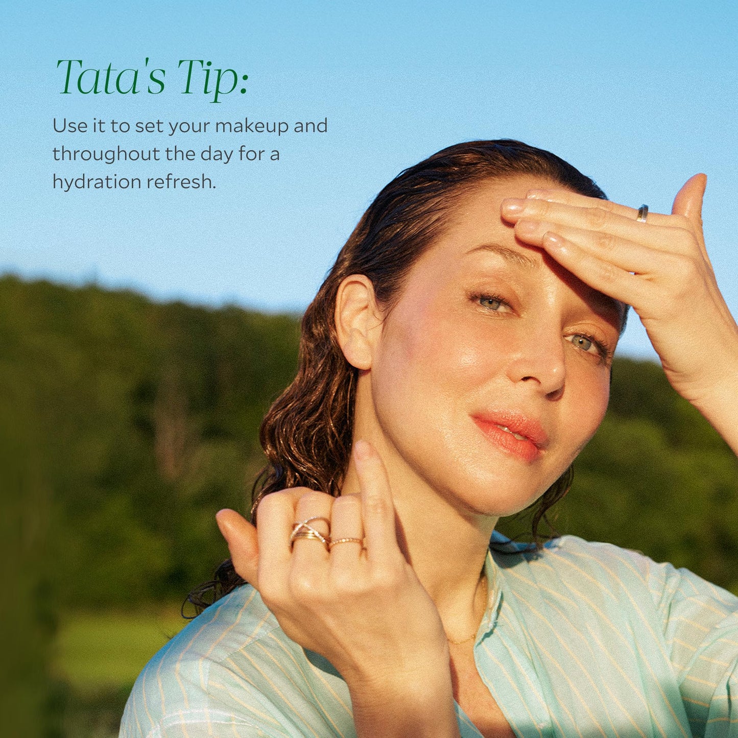 Tata Harper Hydrating Floral Essence, Hyaluronic Acid Mist, Hydrating Face Mist, Natural Skincare