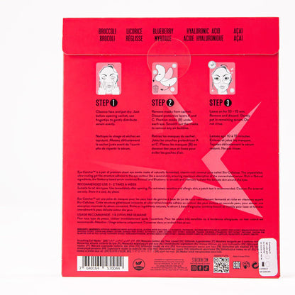 STARSKIN Eye Catcher 2 Pairs, Bio-Cellulose Under Eye Patches, for Dark Circles, Wrinkles, Eye Bags & Puffy Eyes, Brightening & Refining Under Eye Treatment, Korean Skincare