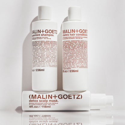 MALIN+GOETZ Cilantro Hair Conditioner | Everyday Essential Conditioner with Cilantro Extract, Shea Butter, Fatty Acids | Hydrates, Detangles, Reduces Frizz | Vegan, Cruelty-Free (8 oz/16 oz/Refill)