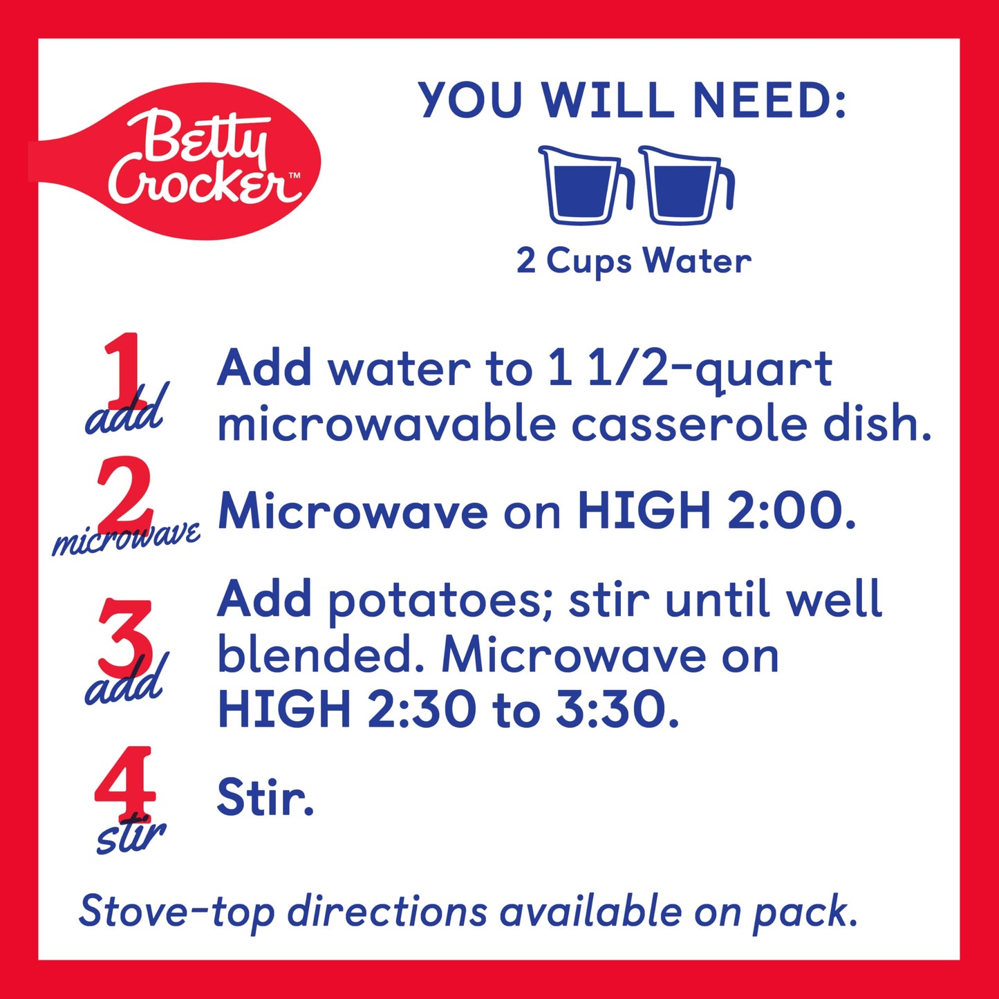 Betty Crocker Loaded Mashed Potatoes, 4 ounces (Pack of 8)