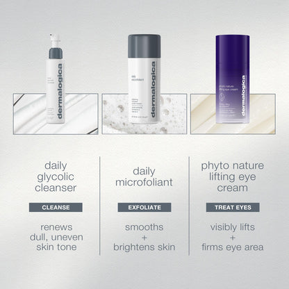 Dermalogica Your Moment of Expertise – Expert Level Skin Care Routine Set Includes 6 Products, Headband, Gua Sha, Fan Brush