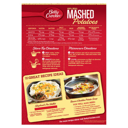 Betty Crocker Gluten Free, 100% Real Potato Buds, 28 oz (Pack of 6)