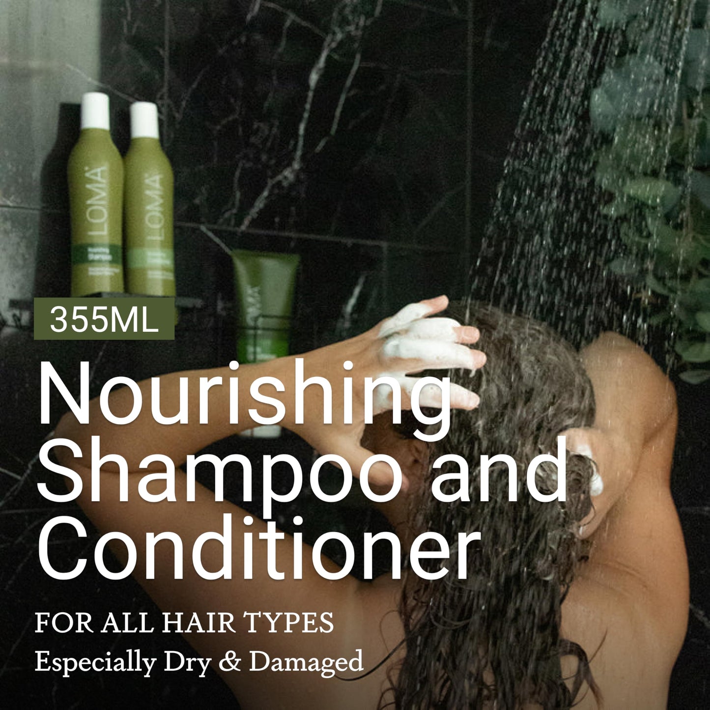 Loma Hair Care Nourishing Shampoo & Conditioner Duo