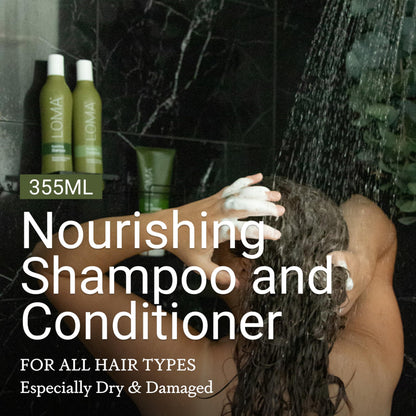 Loma Hair Care Nourishing Shampoo & Conditioner Duo