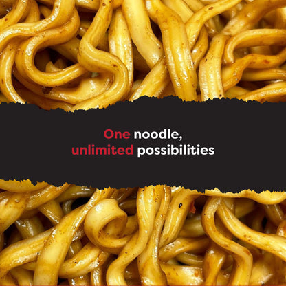 A-Sha Meteor Noodle with Danzai Sauce, 12 Packs, Gourmet Asian Taiwanese Healthy Instant Ramen Noodles