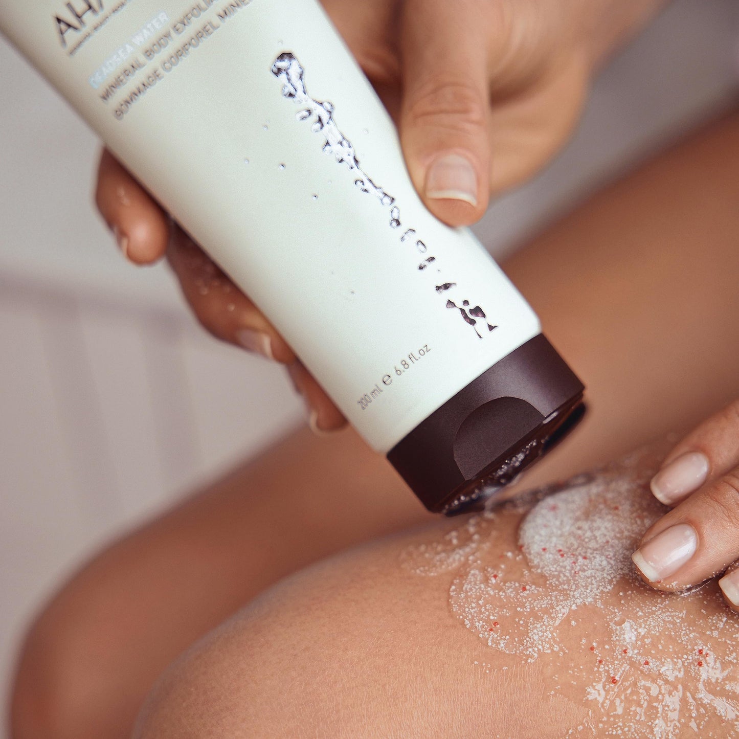 AHAVA Mineral Body Exfoliator, 6.8 Fl Oz