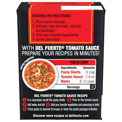 Del Fuerte Tomato Sauce, 7.4-Ounce (Pack of 24)
