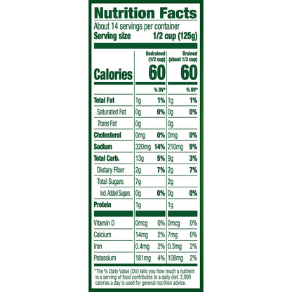 DEL MONTE FRESH CUT Golden Sweet Whole Kernel Corn Canned Vegetables, 4-Pack, 15.25 oz Cans