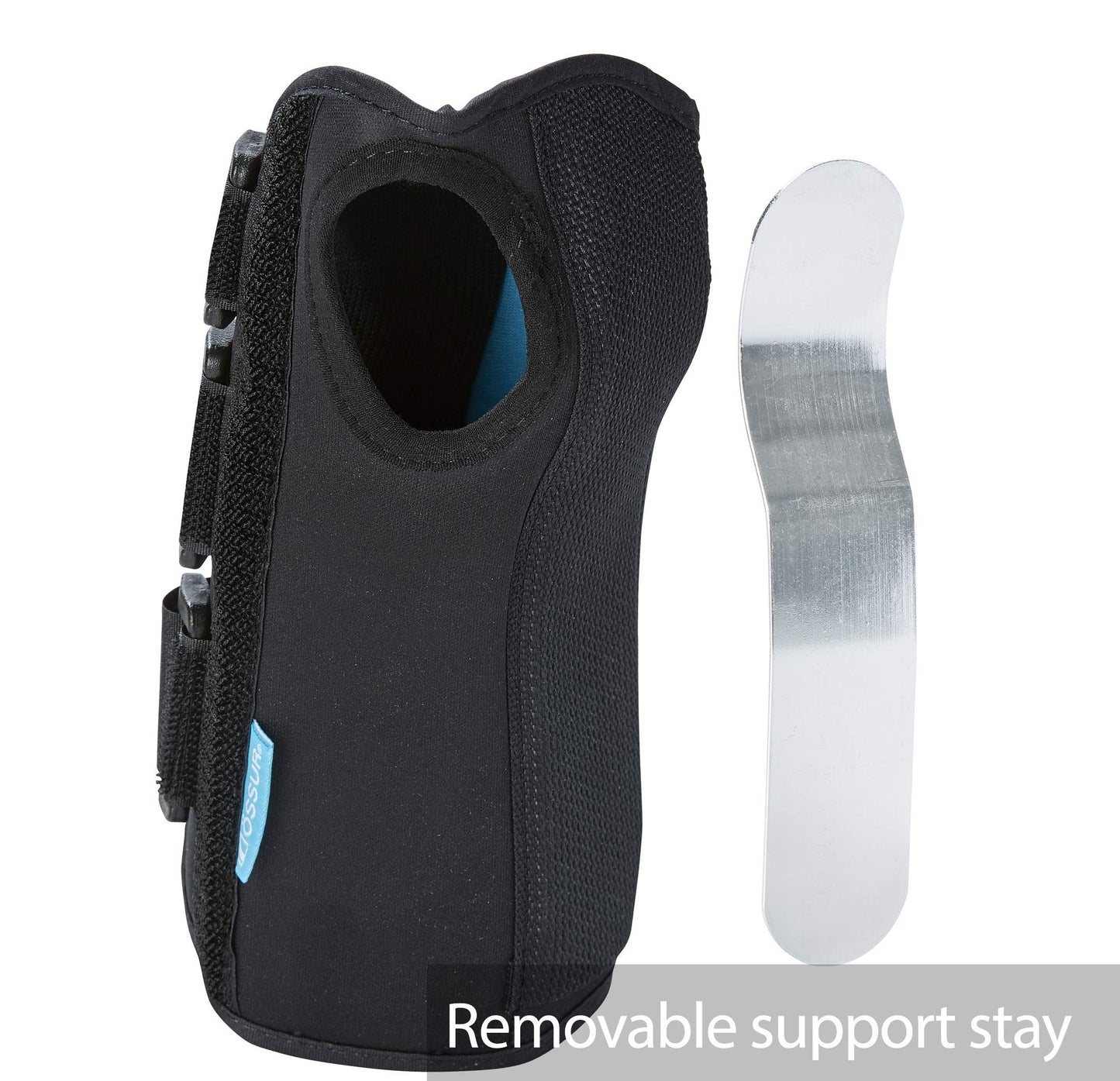 Ossur Formfit Wrist Brace for Treatment of Tendonitis, Carpel Tunnel, Post Cast Healing and Soft Tissue Injuries | Wrist Immobilization, Breathable Material, Custom Fit | 8" Version (Left, X-Small)