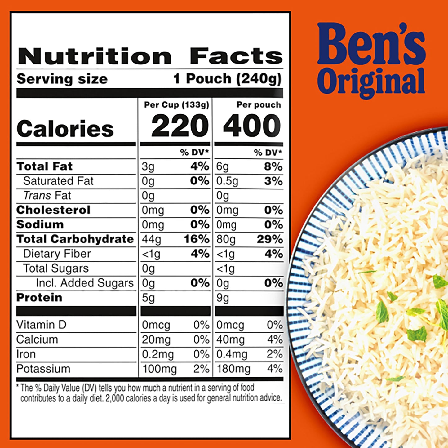 BEN'S ORIGINAL Ready Rice Basmati Rice, Easy Side Dish, 8.5 oz Pouch (Pack of 12)