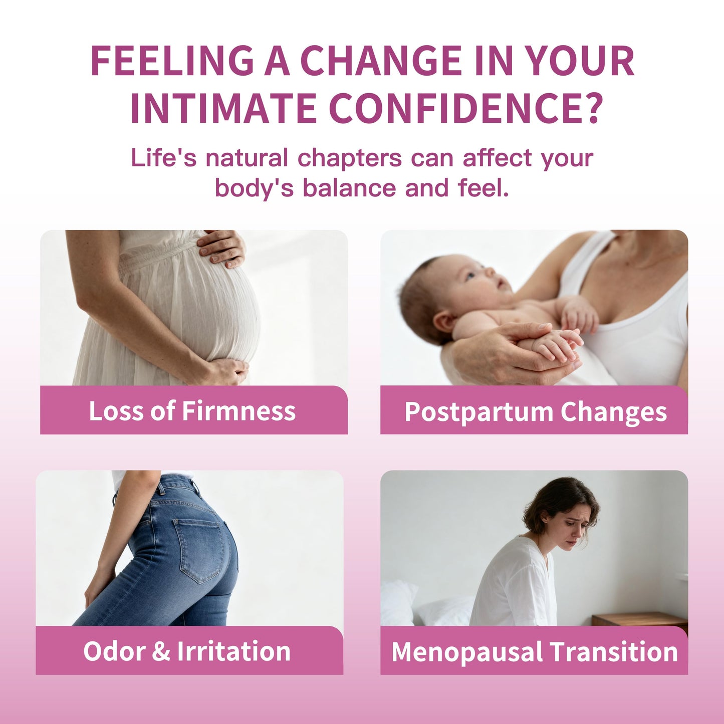 Feminine Area Care Gel – Probiotic Firming Cream & pH-Balanced, Hydrating – Odor Control & Revitalizing Gel 6PCS