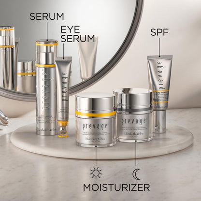 Elizabeth Arden PREVAGE Multi-Restorative Night Face Cream with Idebenone & Bio-Rhythm Recovery Complex, Moisturizer for Smoother, Firmer Skin, 1.7 oz
