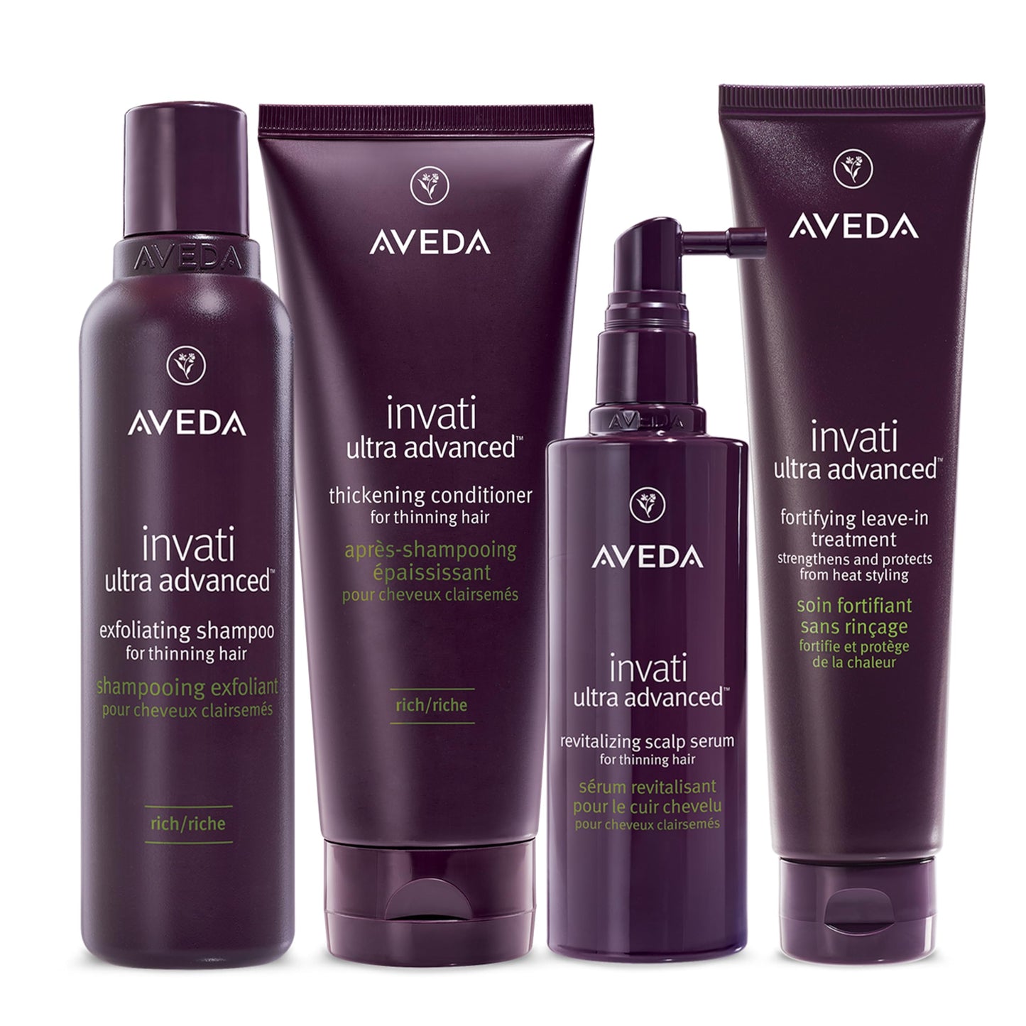 Aveda Invati Ultra Advanced Exfoliating Shampoo Rich | Step 1 of 4 | Reduces Hair Loss by 77% | for Medium to Thick Thinning Hair Types | Normal to Oily Scalp | 94% Naturally Derived*