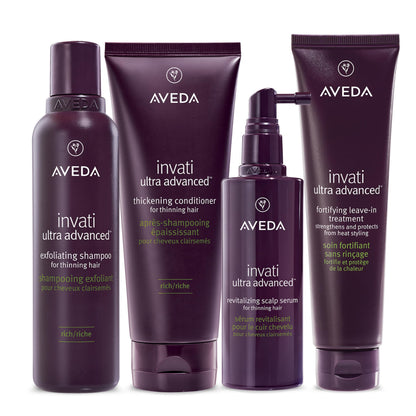 Aveda Invati Ultra Advanced Exfoliating Shampoo Rich | Step 1 of 4 | Reduces Hair Loss by 77% | for Medium to Thick Thinning Hair Types | Normal to Oily Scalp | 94% Naturally Derived*