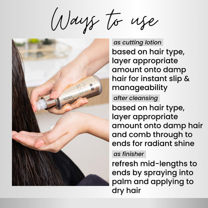 Platinum Luxe One Leave-In | All-In One Miracle Spray | Enriched with Precious Gold | Opulent Slip & Shine | Thermal/Heat Protection | Medium To Coarse Hair