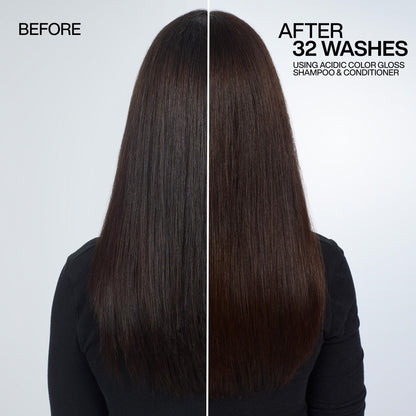 Redken Acidic Color Gloss Conditioner - Color Protection & Vibrancy, Salon-Grade Hair Shine, For Color-Treated Hair