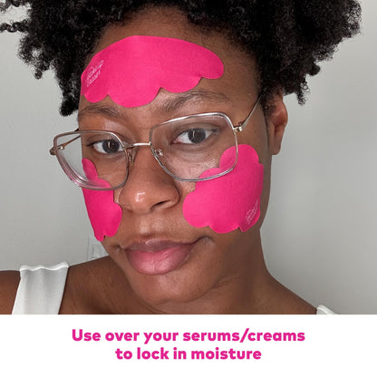 MakeUp Eraser Face Cooling Clouds – Reusable Facial Patches for reducing skin redness and irritation – Instant Cooling & Washable