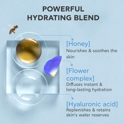 Apivita Aqua Beelicious Comfort Hydrating Cream | Hydrates & Nourishes with Honey, Ceramides & Flowers, 40 mL / 1.35 oz