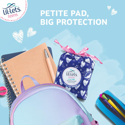 Lil-Lets Day and Night Teens Pads Bundle with Lil-Lets Teens Day Pads X 70 Count and Lil-Lets Teens Night Pads X 50 Count