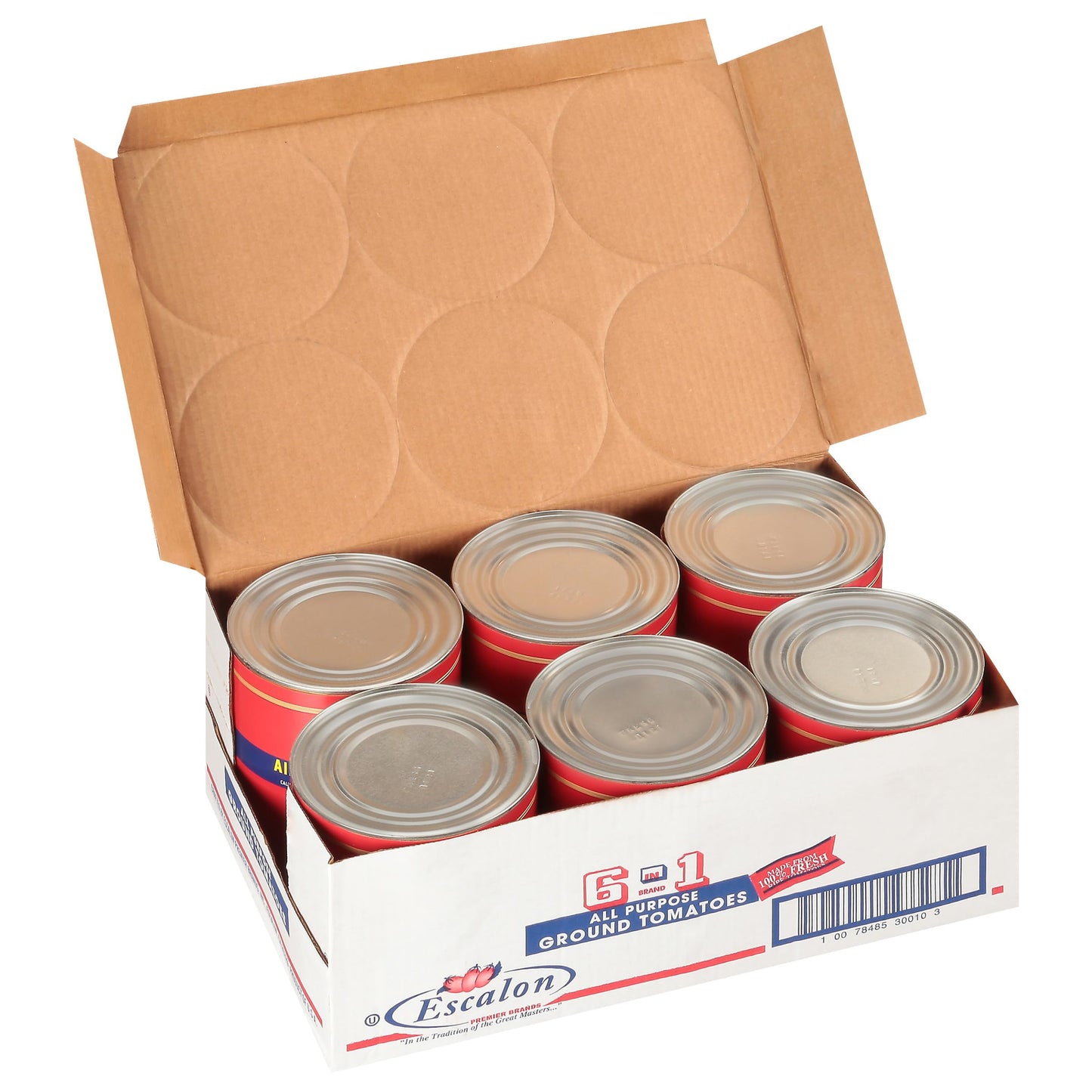Escalon 6 in 1 All Purpose Ground Tomatoes, 6 lb 9 oz Can