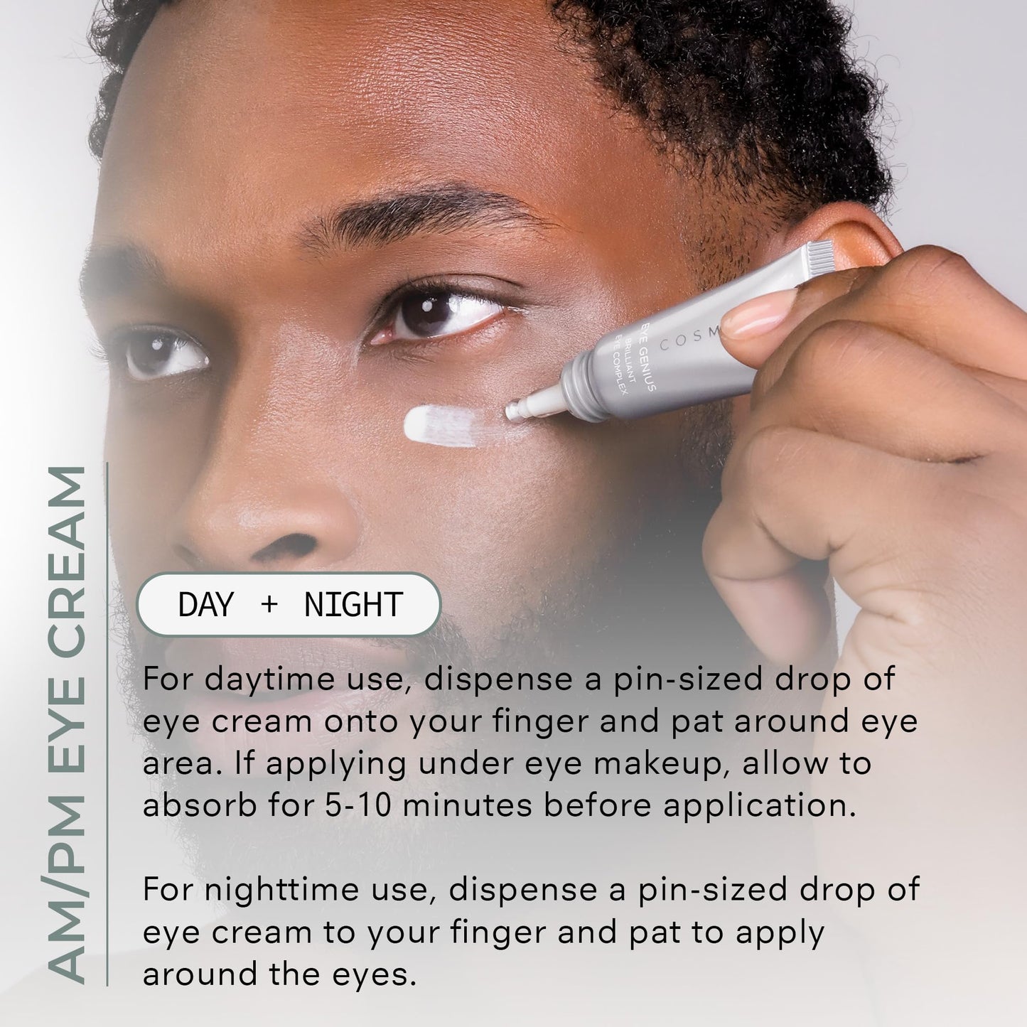 COSMEDIX Brilliant Under Eye Cream for Dark Circles & Puffiness - Firming Eye Serum for Fine Lines, Wrinkles & Puffy Eyebags
