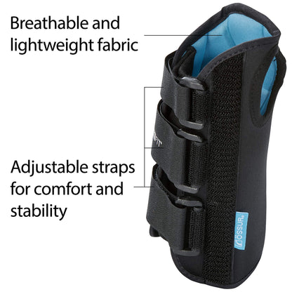 Ossur Formfit Wrist Brace for Treatment of Tendonitis, Carpel Tunnel, Post Cast Healing and Soft Tissue Injuries | Wrist Immobilization, Breathable Material, Custom Fit | 8" Version (Left, X-Small)