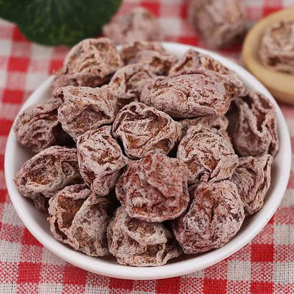 Sweet Dried Plums 7.05oz Crack Seed Dried Plums For Snacking Flavoring Any Iced Beverage Preserved Sweet Sour Salty Fruit Plum
