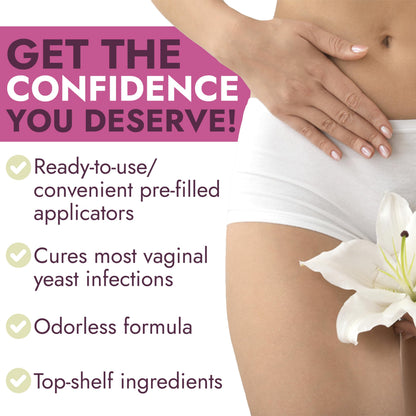 Terramed Just Think Comfort Vaginal Probiotic Gummies for Women + Yeast Infection Treatment with Borax – Comprehensive Support for pH Balance, Odor Control, and Yeast Infection Relief