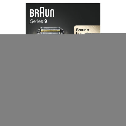 Braun Electric Razor for Men Foil Shaver with Precision Beard Trimmer, Rechargeable, Wet & Dry, Clean & Charge Station and Leather Travel Case, 6 Piece Set