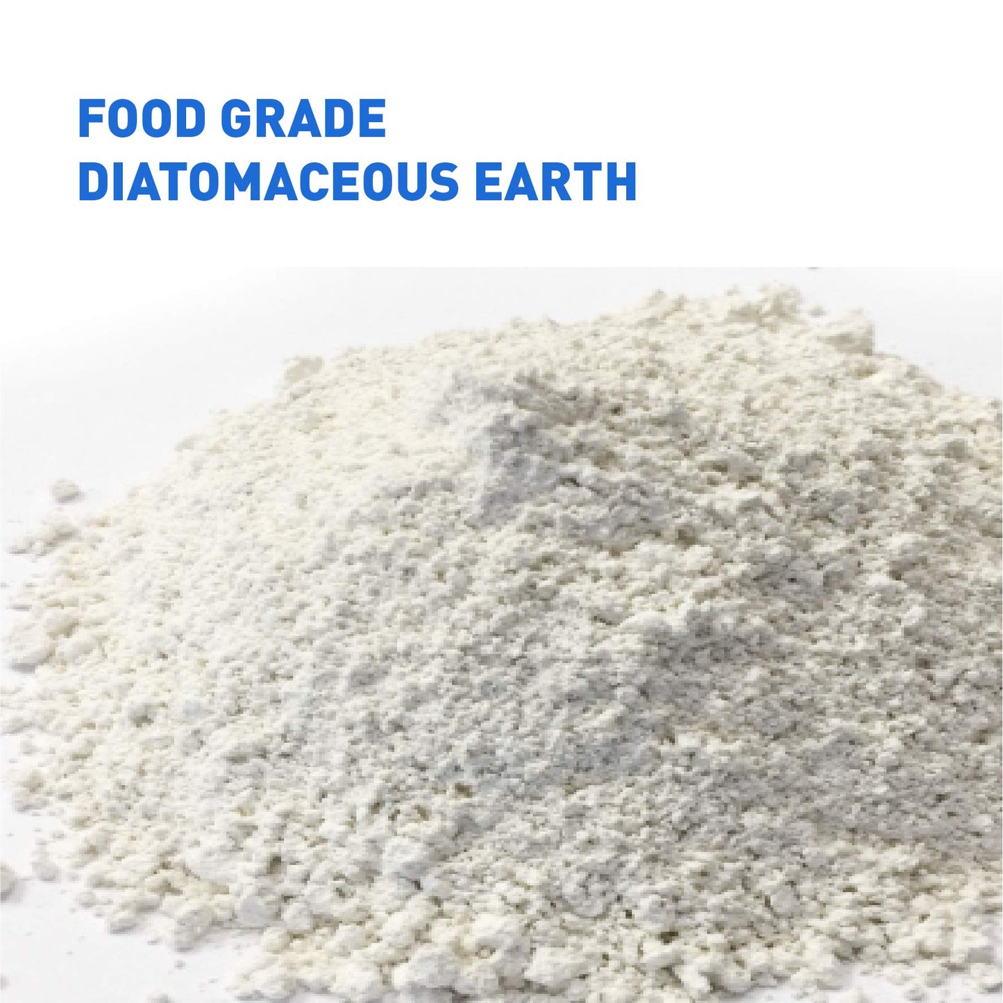 Diatomaceous Earth Food Grade – 100% Natural Organic – Safe For Humans and Pets – Fresh Water Powder – Sealed Bag