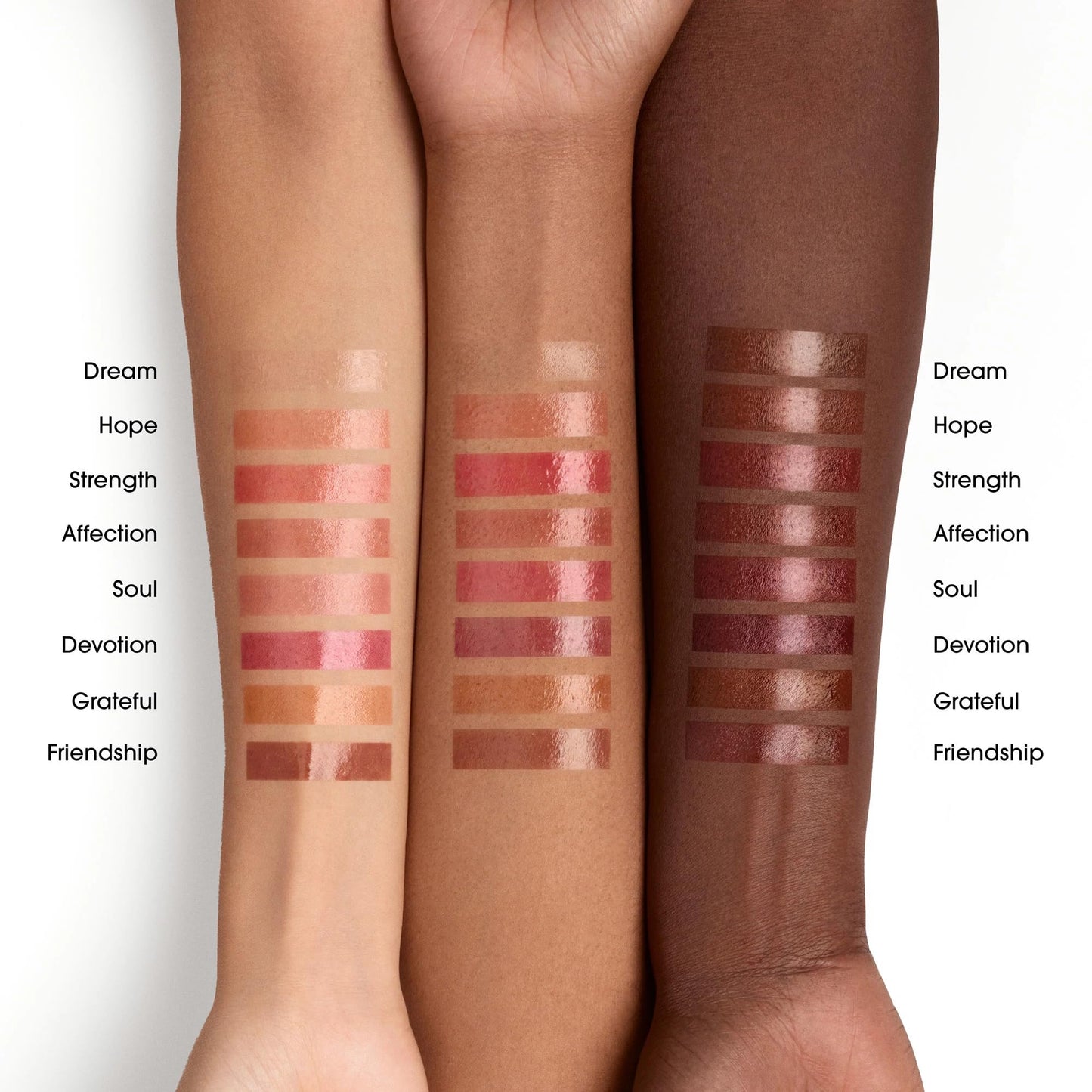 bareMinerals Dewy Lip Gloss-Balm, Hydrating Lip Gloss + Tinted Lip Balm Hybrid, Shine Finish + 24HR Hydration, For Soft + Smooth Lips, Non-Sticky, Vegan