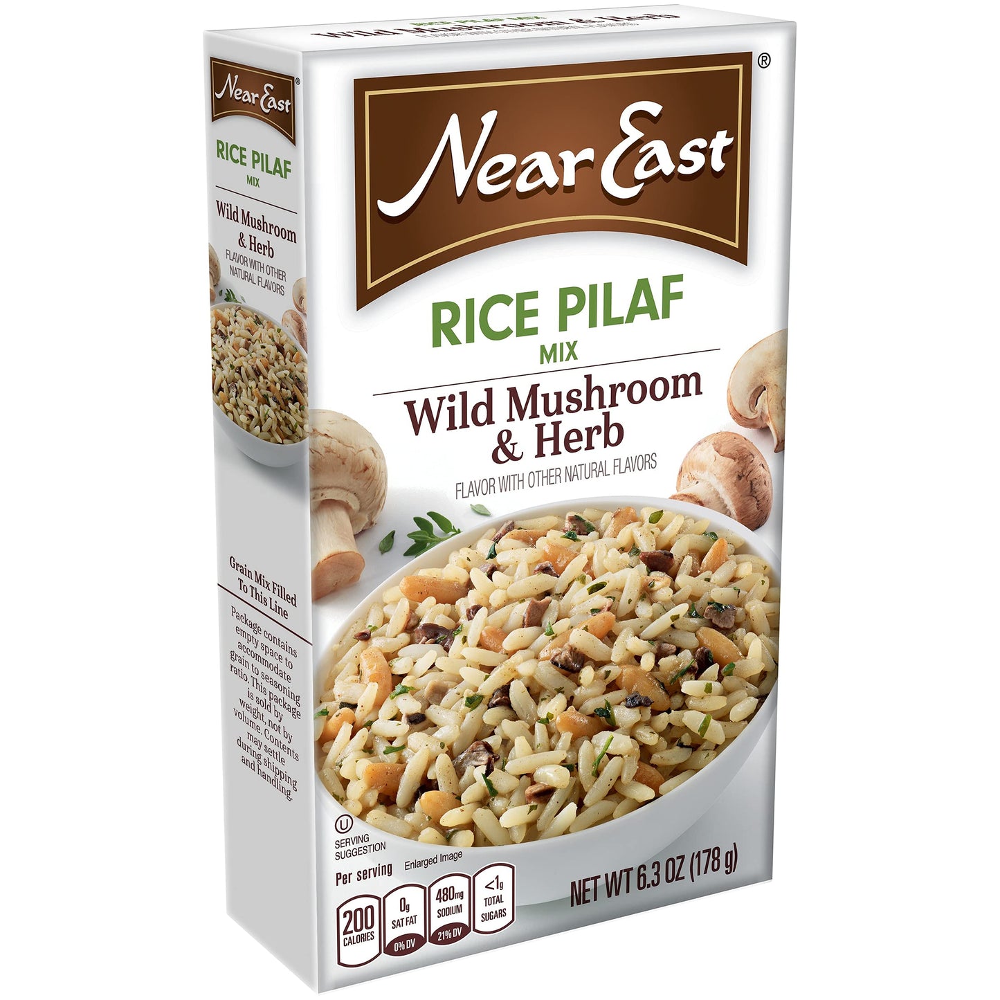 Near East Wild Mushroom And Herb Pilaf, 6.3 oz