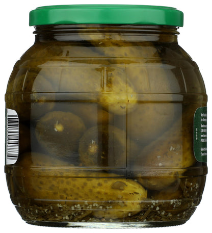 Kuhne Barrel Pickles, Garlic, 35.9 Oz