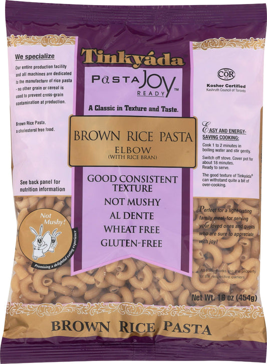 Tinkyada Pasta Brown Rice Elbow, 16 oz