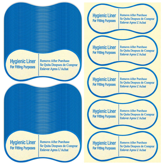 500 Pcs Adhesive Protective Hygiene Try on Sticker Hygiene Strip Bulk for Swimwear Underwear Panty Liners Bikini
