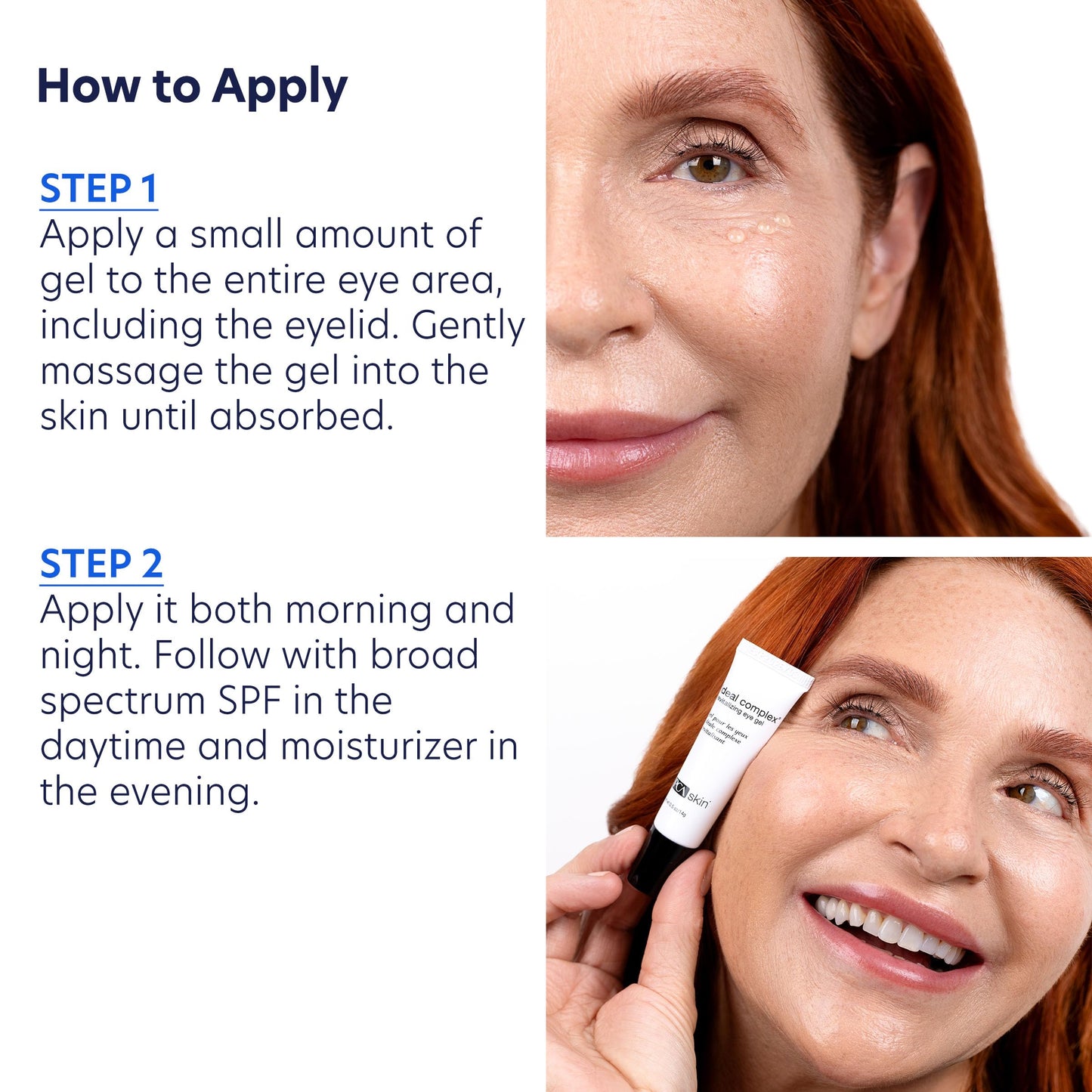 PCA SKIN Ideal Complex Revitalizing Eye Gel - Lightweight Anti-Aging Eye Treatment for Dark Circles, Safe for use on Eyelids