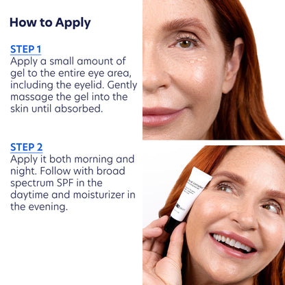 PCA SKIN Ideal Complex Revitalizing Eye Gel - Lightweight Anti-Aging Eye Treatment for Dark Circles, Safe for use on Eyelids