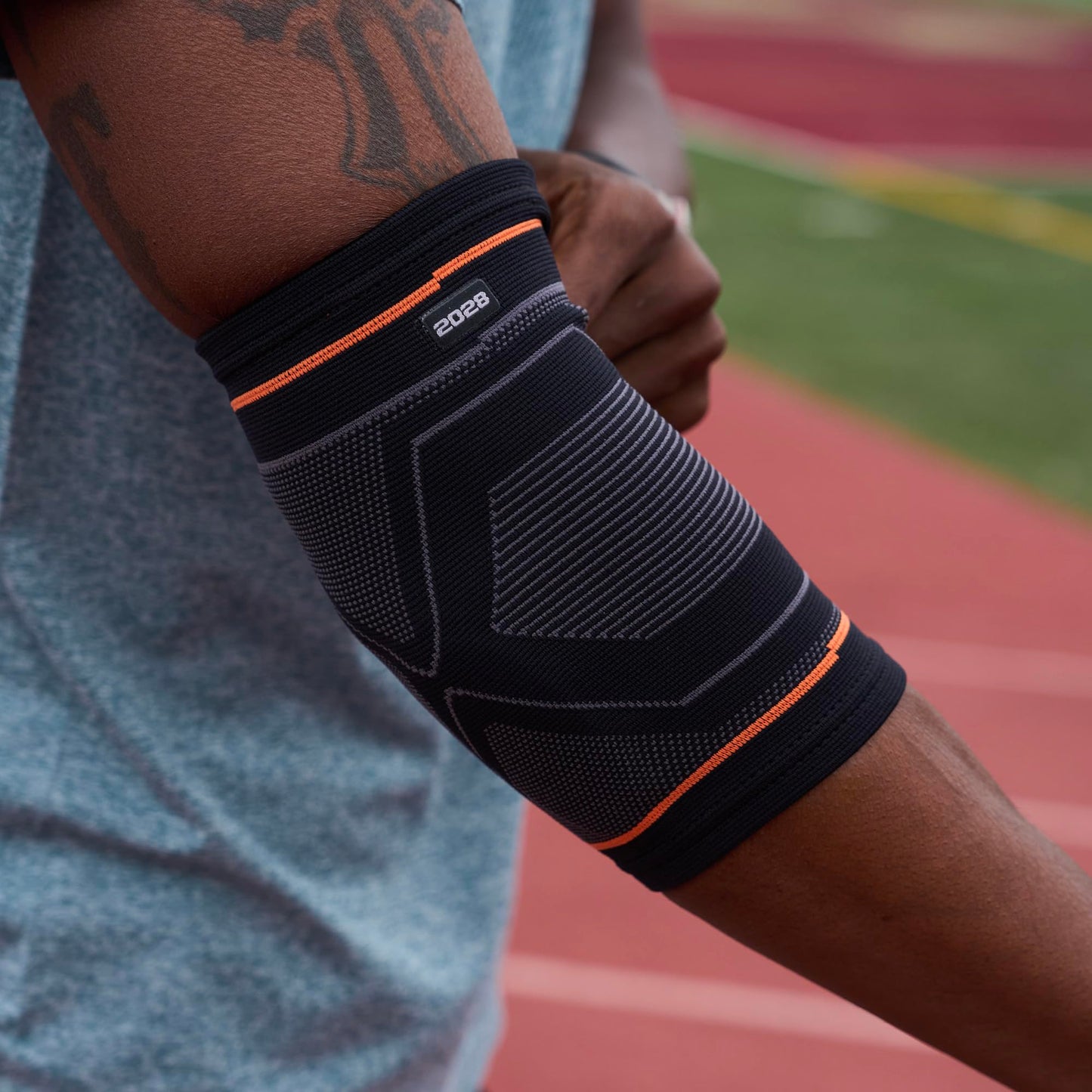 Shock Doctor Compression Knit Elbow Sleeve with Gel Support