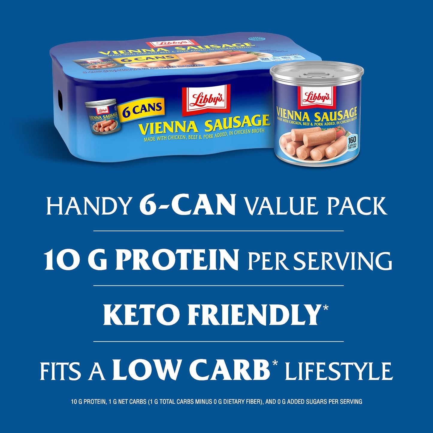 Libby's Vienna Sausages, 4.6 oz. (Pack of 6)