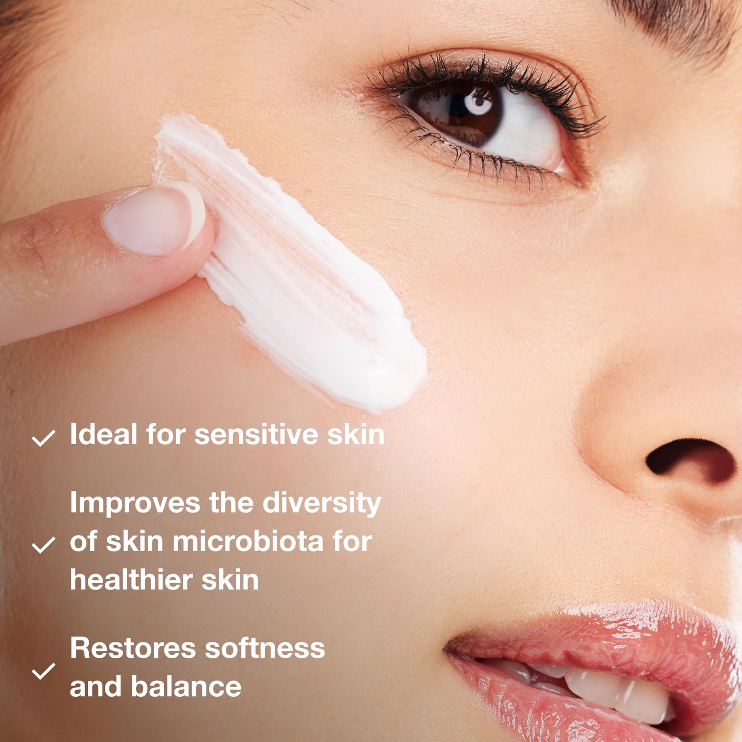 Phytomer Douceur Marine Soothing Moisturizing Face Cream | Reduce Redness, Calm Sensitive Skin | Probiotic Face Moisturizer for Dry Skin | Sustainable, Natural Ingredients | 50ml