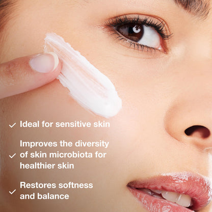Phytomer Douceur Marine Soothing Moisturizing Face Cream | Reduce Redness, Calm Sensitive Skin | Probiotic Face Moisturizer for Dry Skin | Sustainable, Natural Ingredients | 50ml