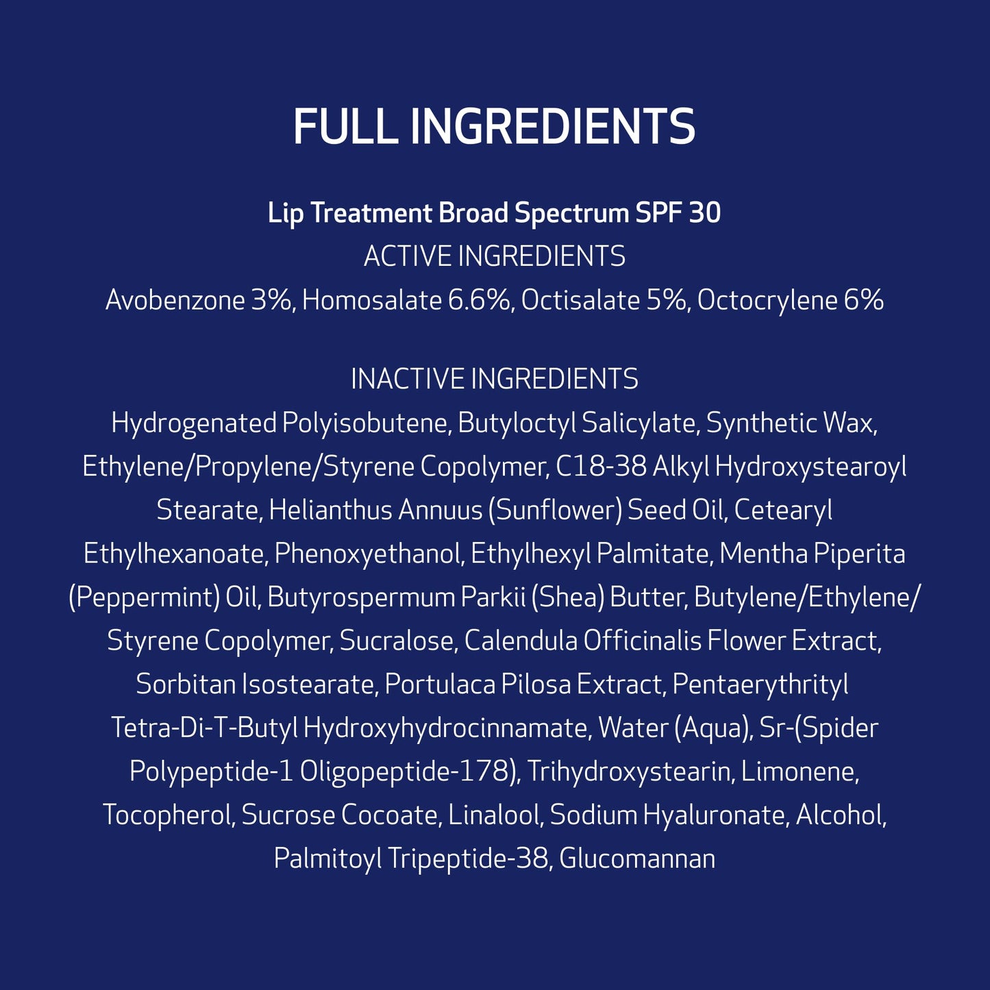 Obagi Lip Therapy SPF 30 Soothe & Protect Lip Balm Treatment with Hyaluronic Acid, Vitamin E & Peptides – Visibly Plumps, Soothes & Moisturizes Dry Lips & Protects Against UVA/UVB Rays – .34 oz