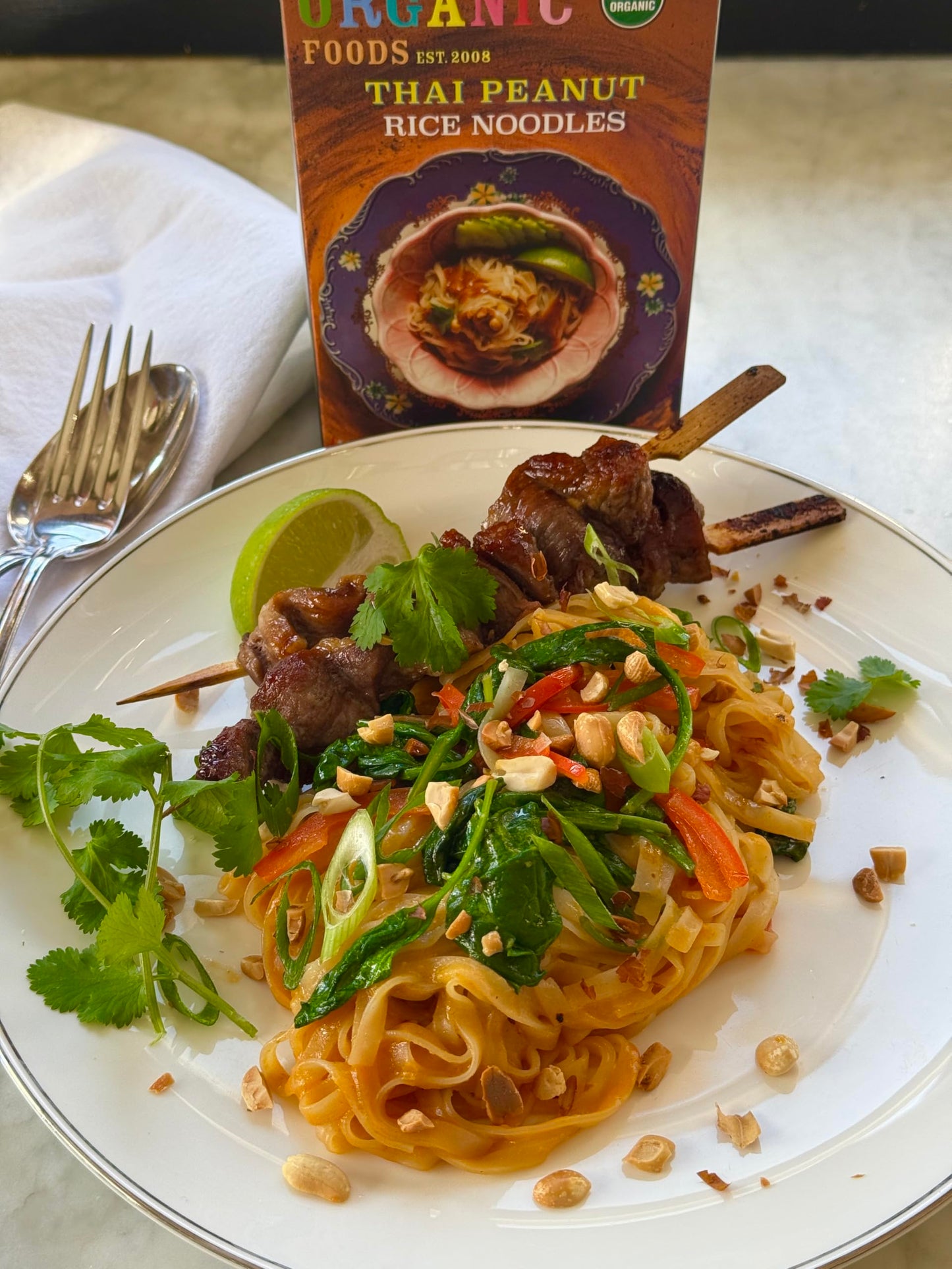 Thai Peanut Sauce Noodle Kit ORGANIC