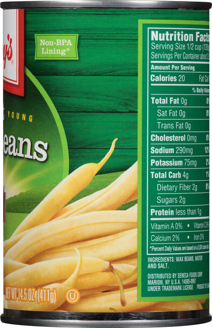 Libby's Cut Wax Beans, 14.5 Ounce (Pack of 12)