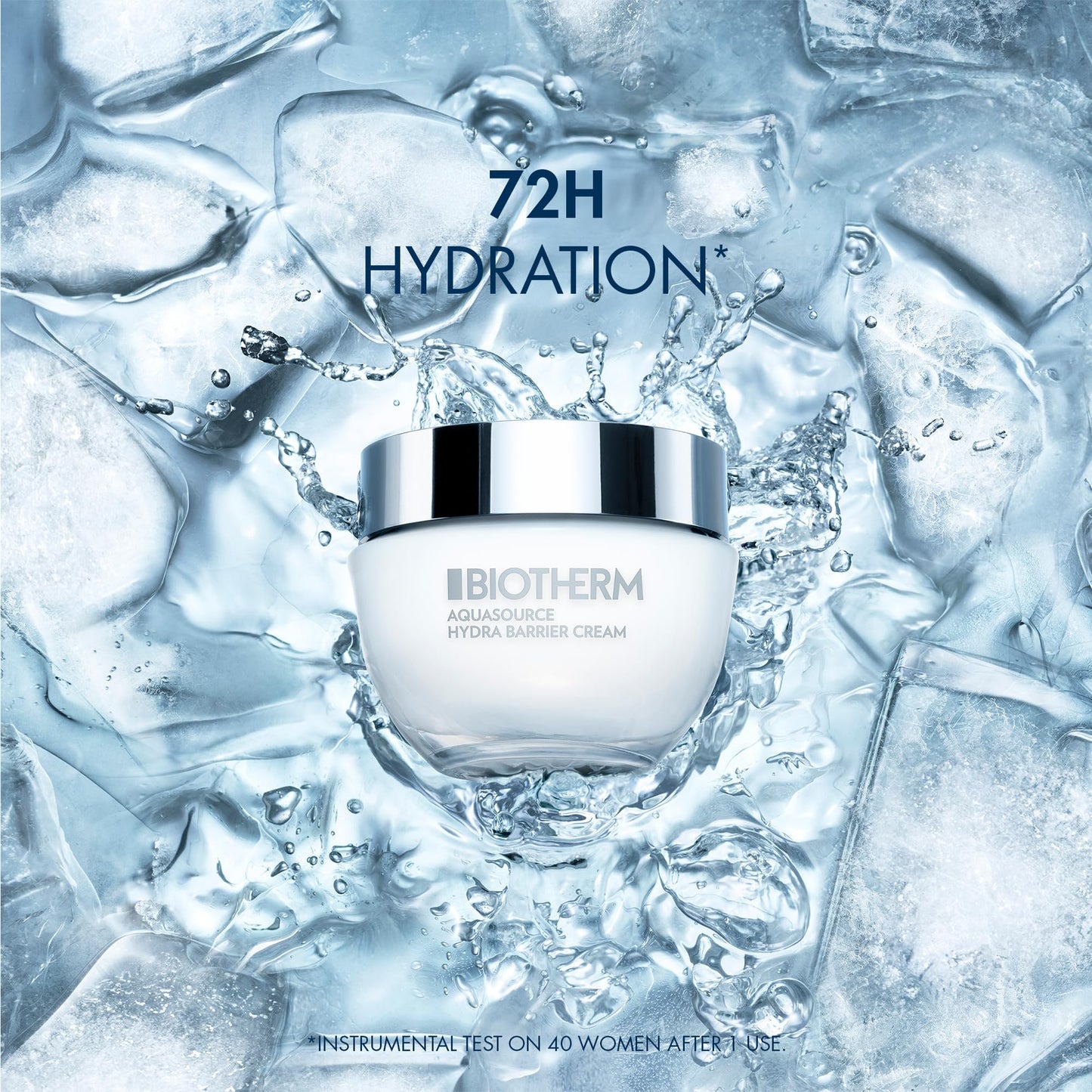 Biotherm Aquasource Hydra Barrier Cream, Lightweight And Fast-Absorbing Face Moisturizer for a Stronger Skin Barrier, with Biotech Plankton, Bio-Ceramides and Hyaluronic Acid