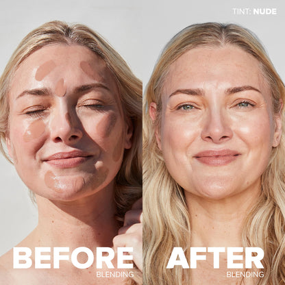 Nudestix Nudescreen Daily Mineral Veil SPF 30 – Lightweight Tinted Mineral Sunscreen with Zinc Oxide for UVA/UVB & Blue Light Protection