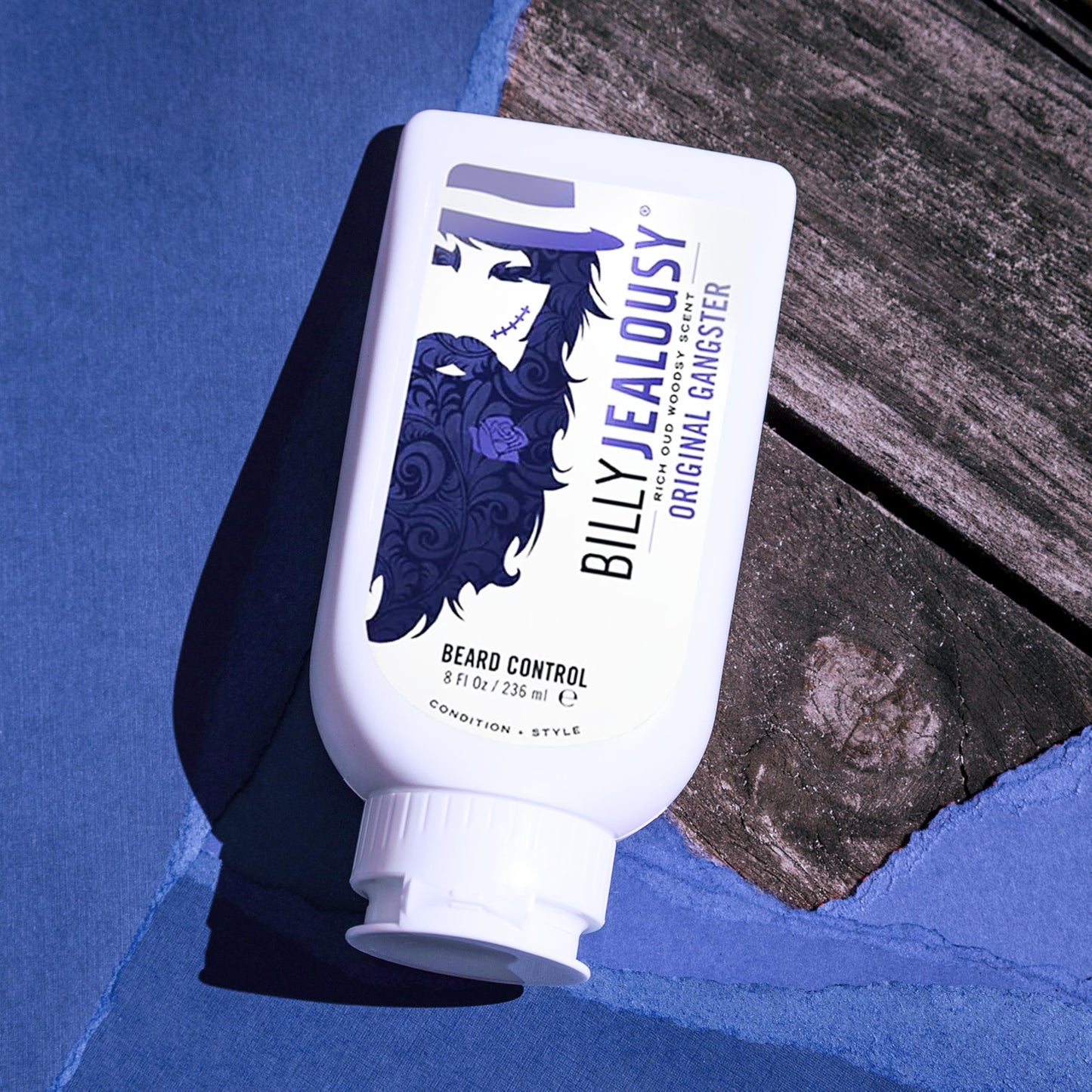 Billy Jealousy Beard Control Leave In Beard Conditioner for Men with Aloe Leaf Juice and Jojoba Seed Oil, Softens Hair and Skin, Light Hold with Matte Finish