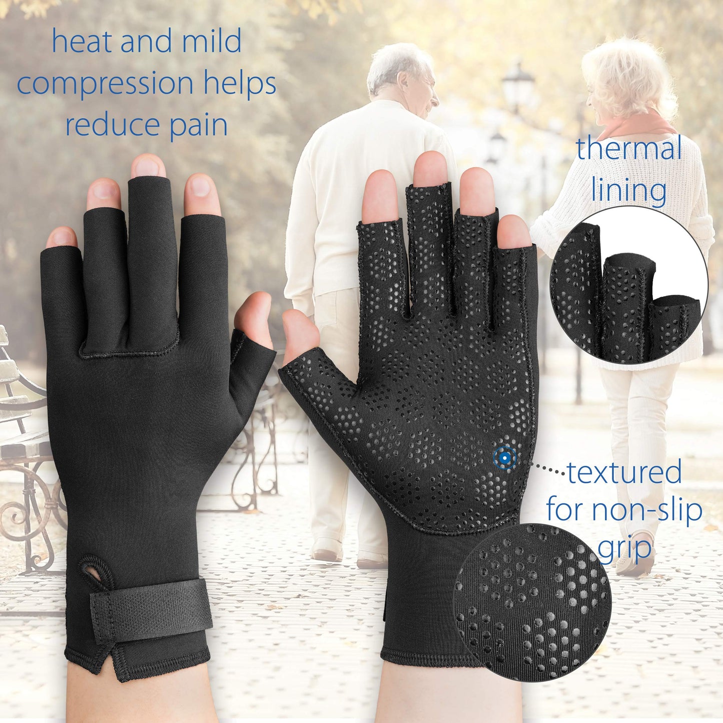 Swede-O Thermal Arthritic Gloves, Pair - Large